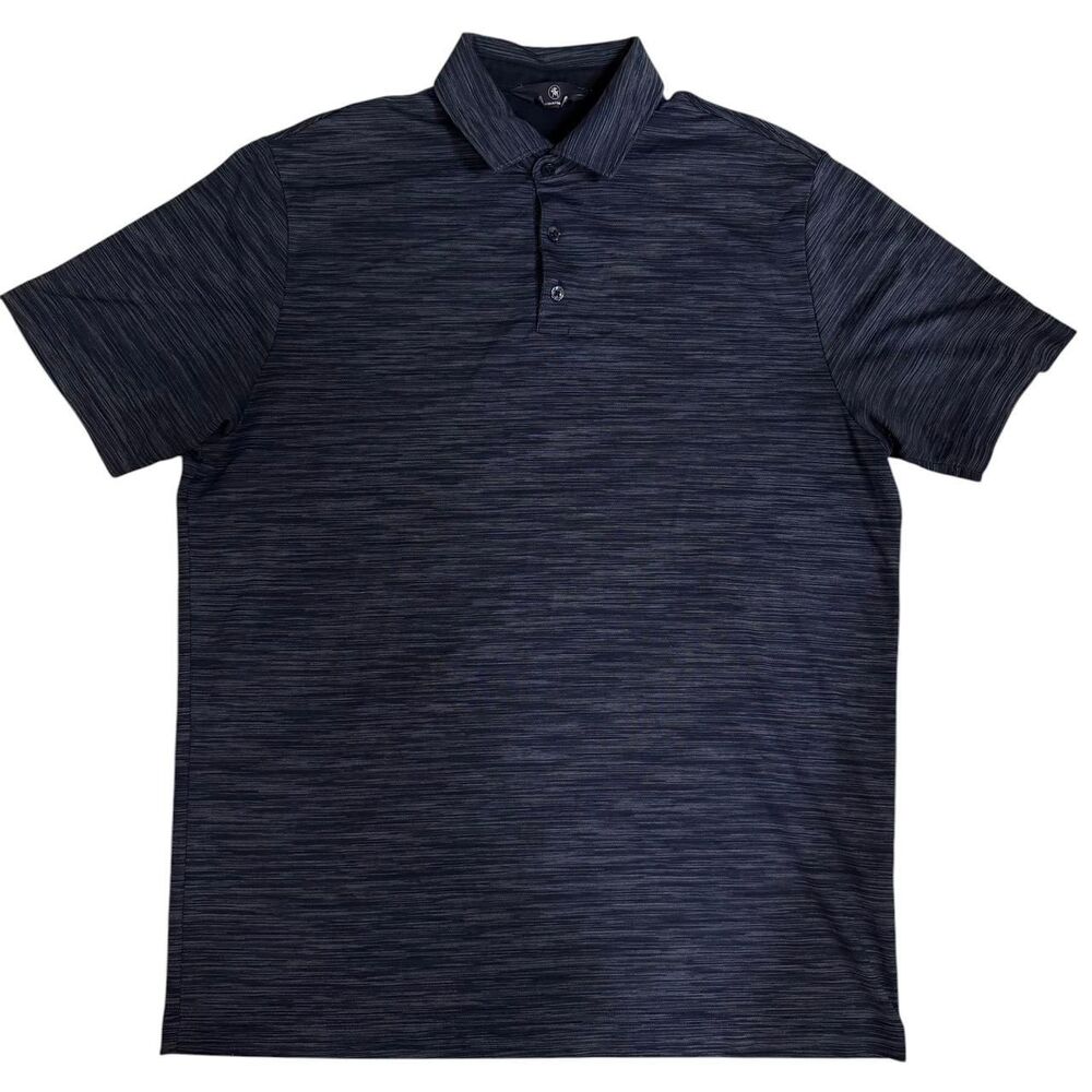 Hart Schaffner Marx Navy blue polo shirt
